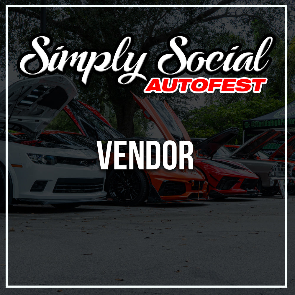 Simply Social AutoFest At Gateway Classic Cars Vendor Registration Image 